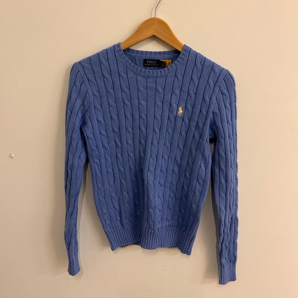 Ralph Lauren Cable Knit Sweater - Size SM